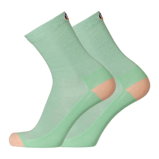 Hiking Socks UphillSport Teijo Merino Wool Liner Hiking Socks Side Mint