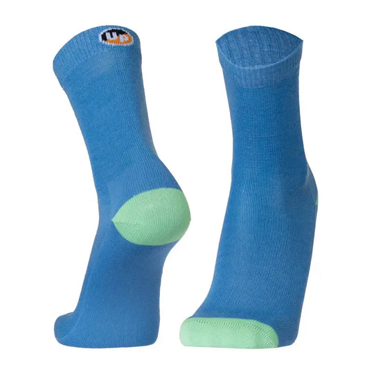 Hiking Socks UphillSport Teijo Merino Wool Liner Hiking Socks Front Sky Blue