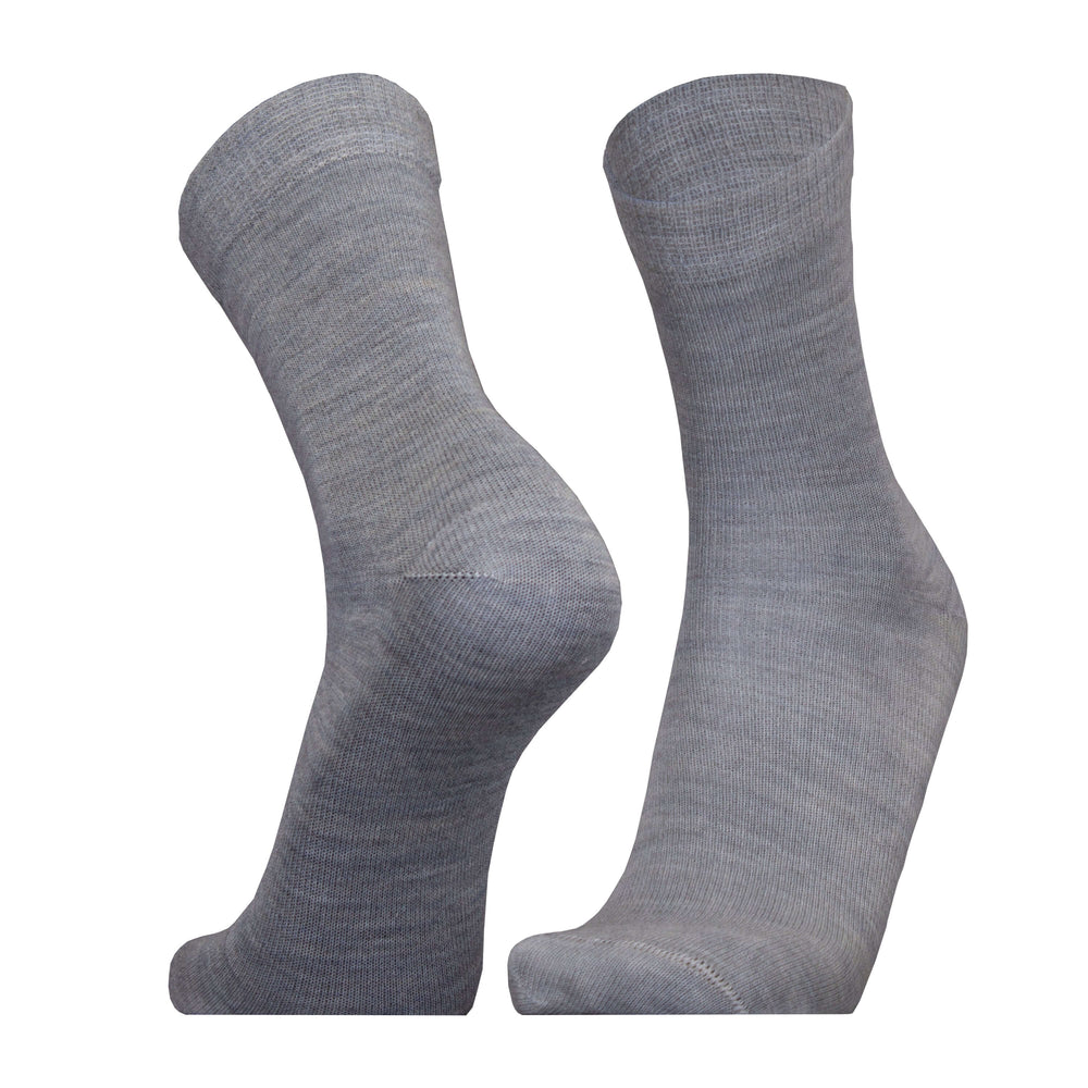 Casual Socks UphillSport Merino Light Casual Socks Front Light Grey