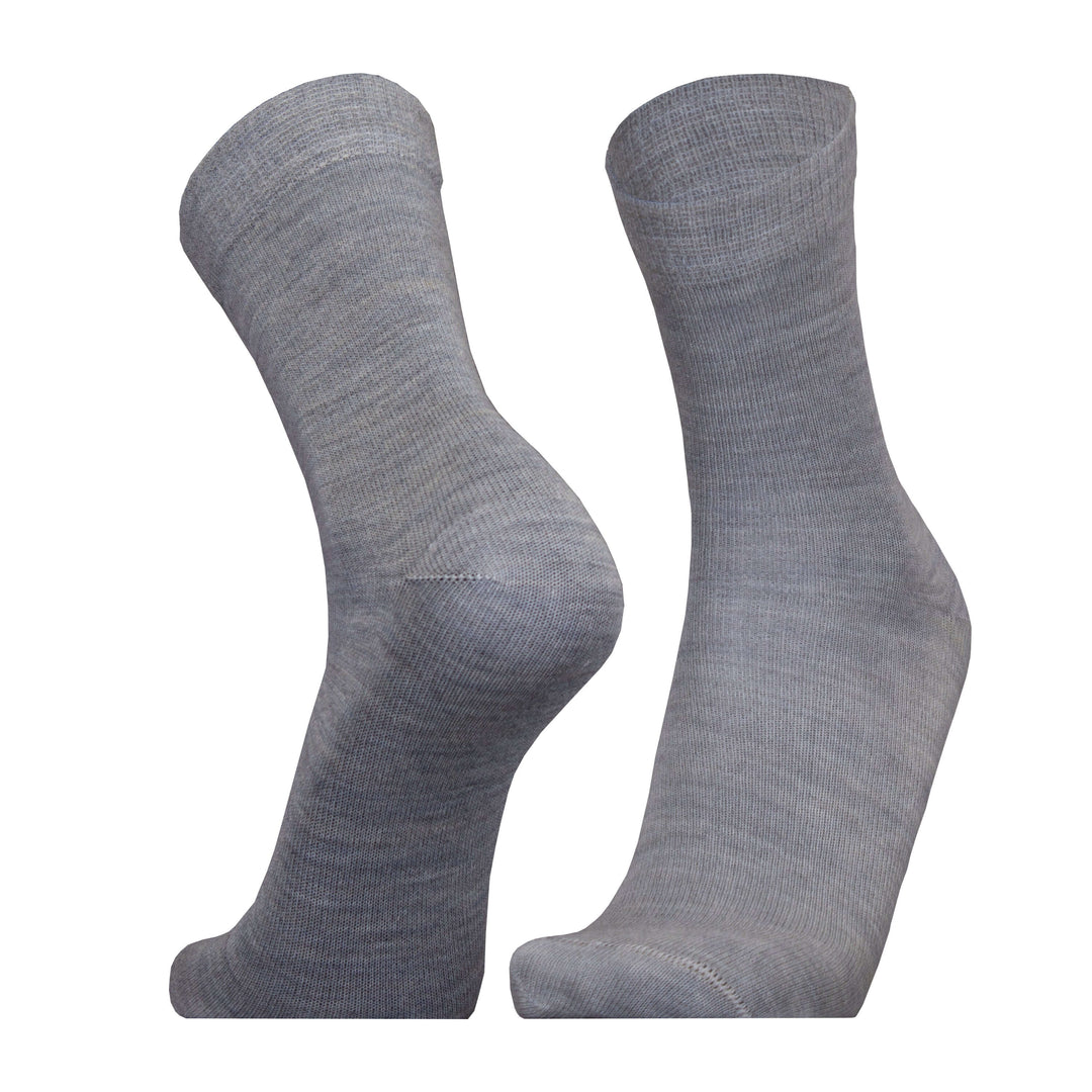 Casual Socks UphillSport Merino Light Casual Socks Front Light Grey