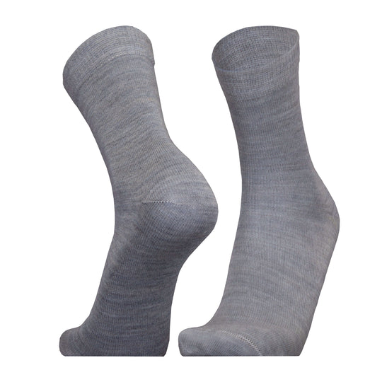 Casual Socks UphillSport Merino Light Casual Socks Front Light Grey