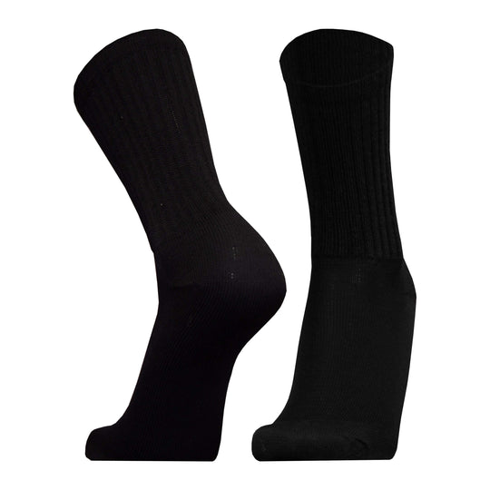 Running Socks UphillSport Merino Wool Lifestyle Seamless Running Socks Front Black