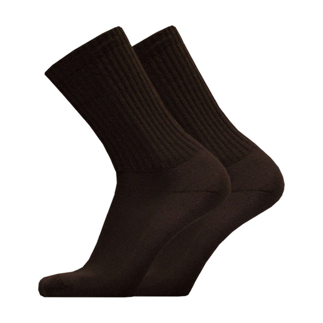 Running Socks UphillSport Merino Wool Lifestyle Seamless Running Socks Side Black