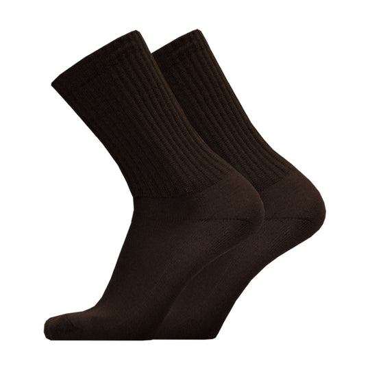 Running Socks UphillSport Merino Wool Lifestyle Seamless Running Socks Side Black