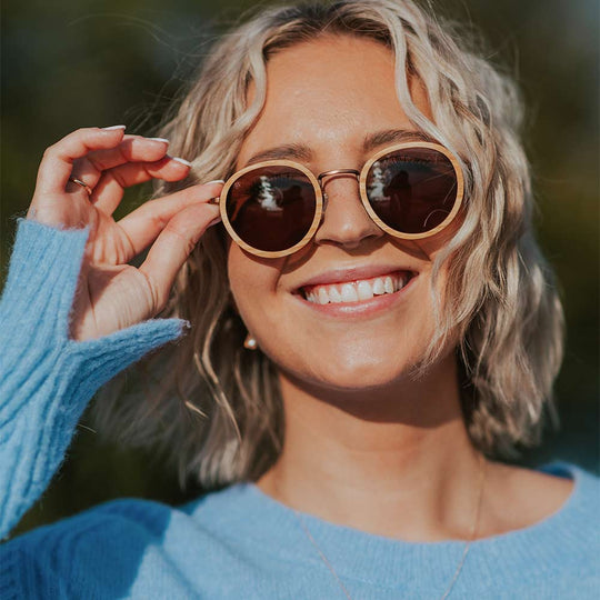 Bally Alder Wooden Sunglasses – Lightweight Hybrid Design