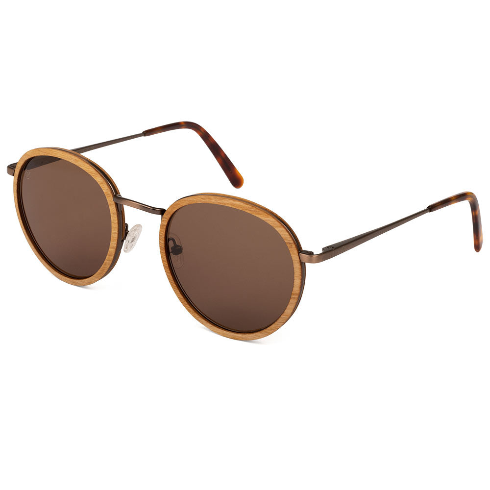 Bally Alder Wooden Sunglasses – Lightweight Hybrid Design