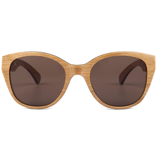 Belle Alder Cat Eye Wooden Sunglasses | Finnish Alder Frames