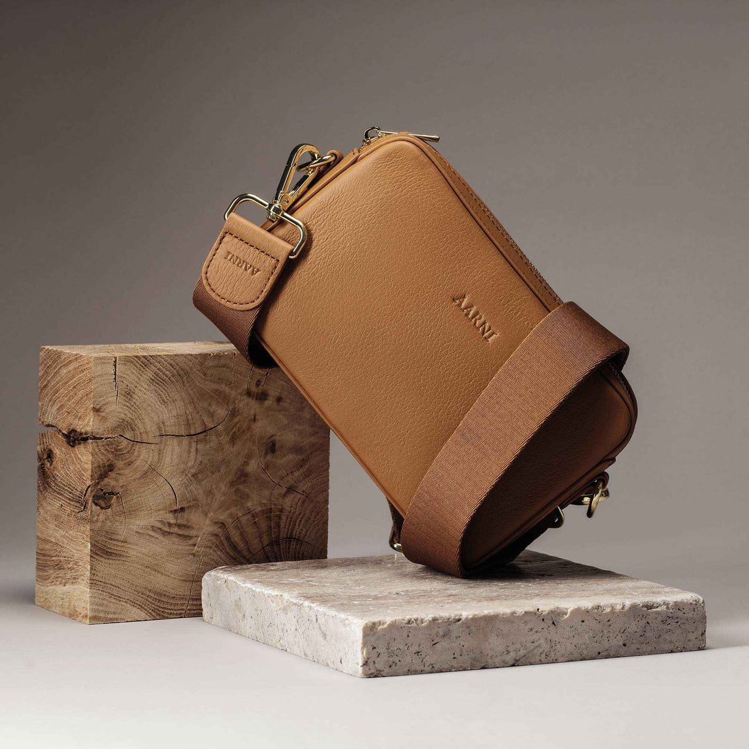 Elk Leather Crossbody Bag | Aarni – Durable, Stylish & Sustainable