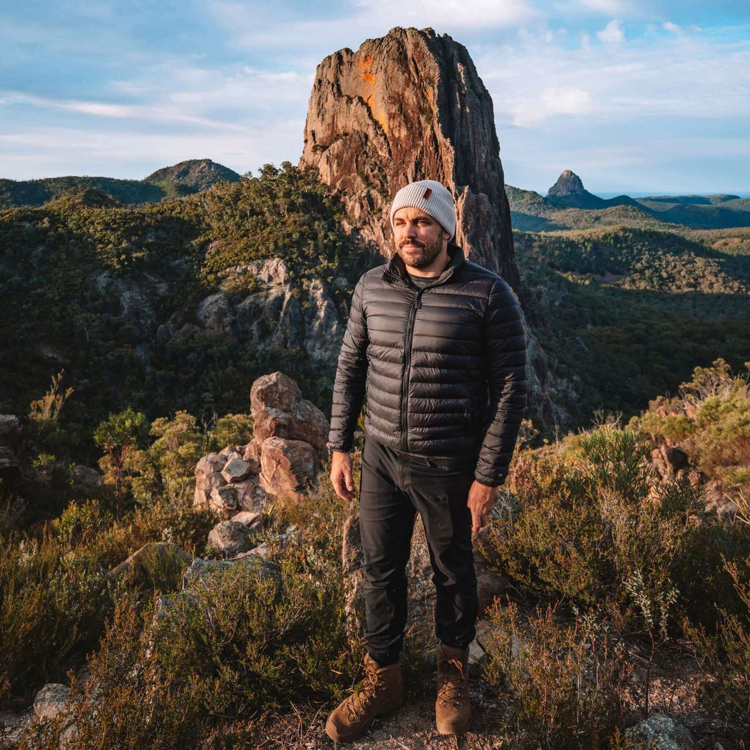 SuperyellowKjempe merino wool beanie vanilla