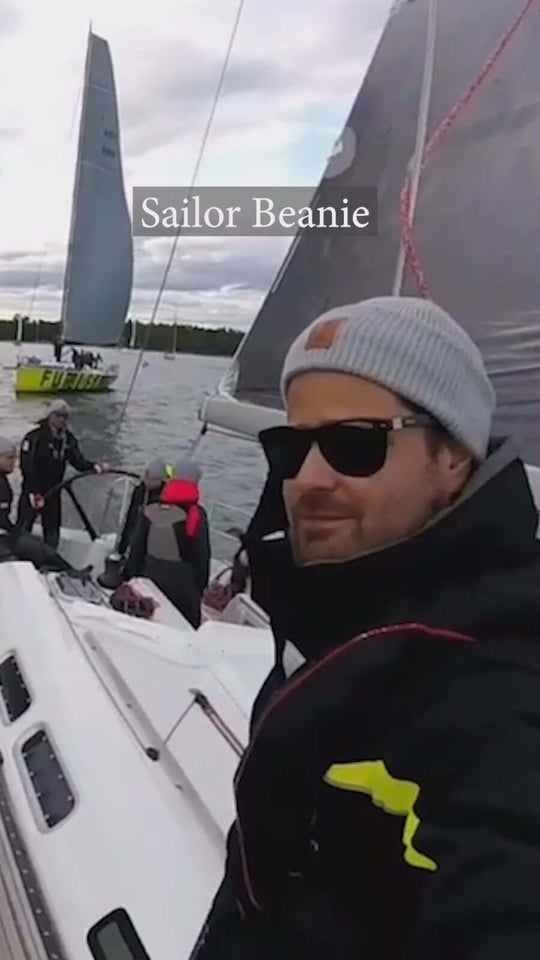 Sailor Beanie SuperYellow Merino Wool Sailor Beanie Video