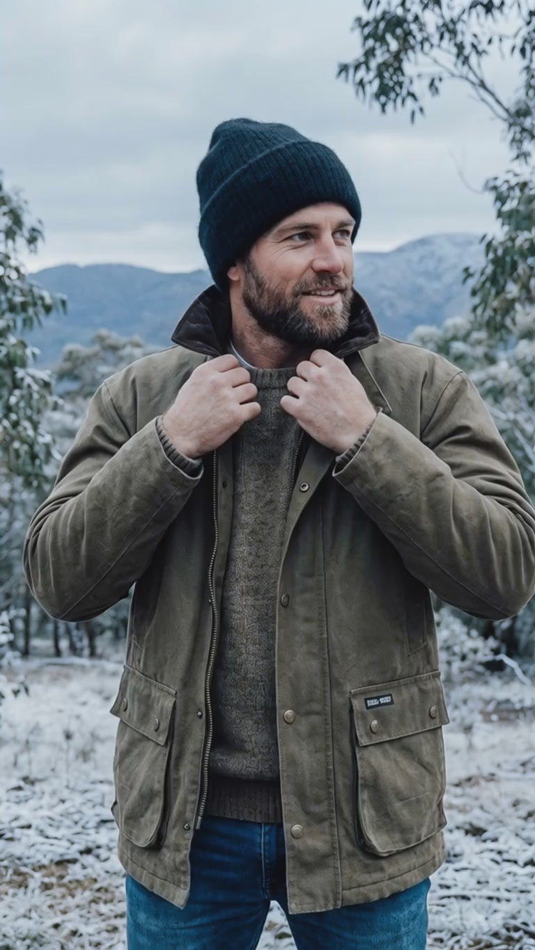 Mohair Beanie I Bertha Chunky Thick Beanie I SuperYellow