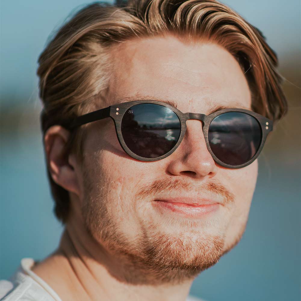 Wynn Ebony Wooden Sunglasses | Durable Craftsmanship & Timeless Style